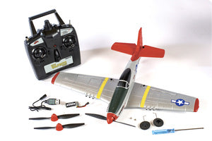 P-51D Mustang Micro RTF Airplane w/PASS