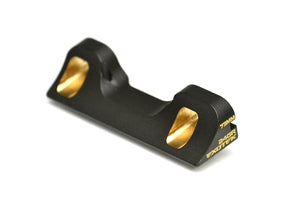 B6.3 C Block Brass Weight, Black, 25gr