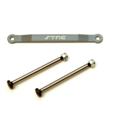 CNC Aluminum Front Hingepin Brace Kit, w/Lock-nut Style Hingepins