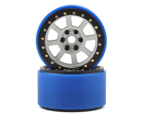 SSD RC 2.2 Wide Assassin PL Beadlock Wheels (Silver) (2) (Pro-Line Tires)