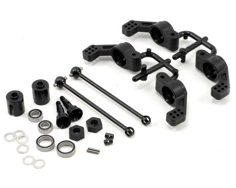 Tekno RC M6 Driveshaft & Hub Carrier Set (Rear, 6mm)