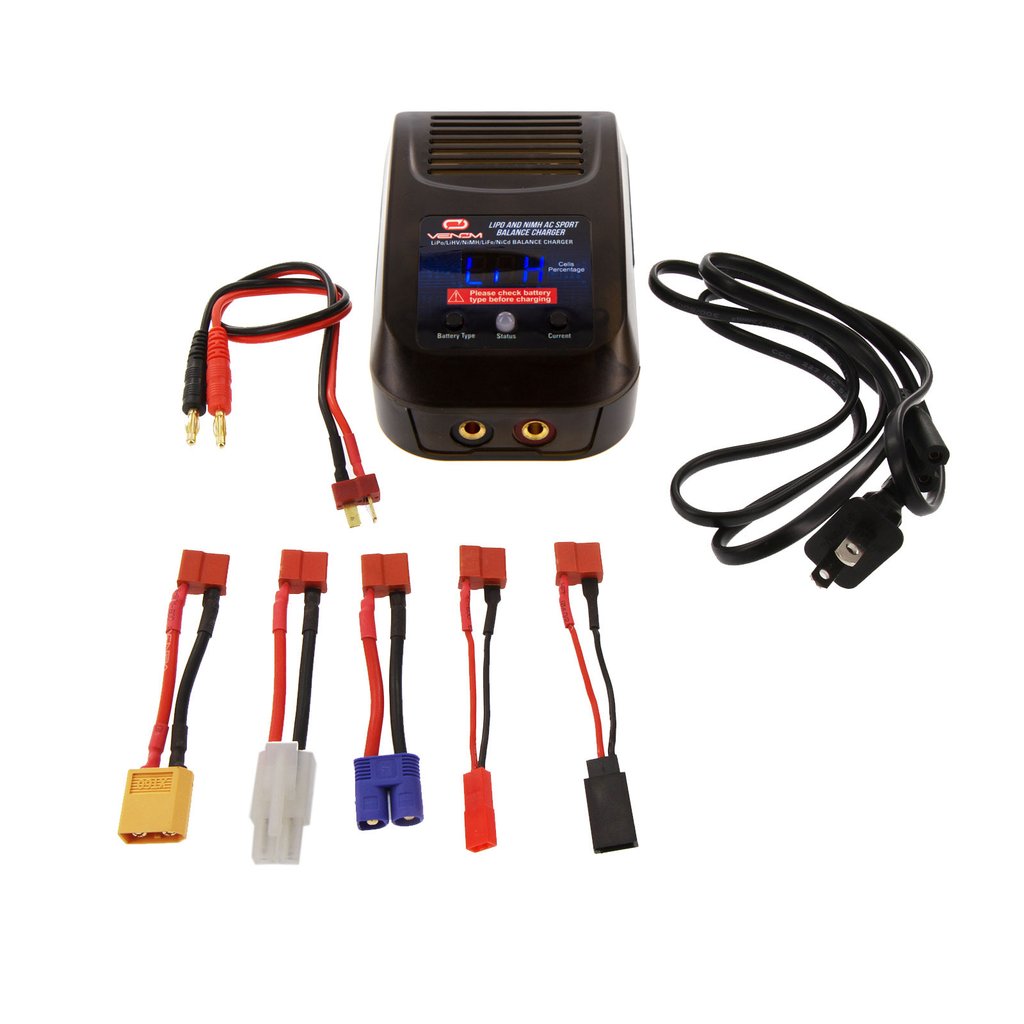 Sport 20W AC 3A LiPo, LiHV, LiFe, NiMH & NiCd RC Battery Balance Charger