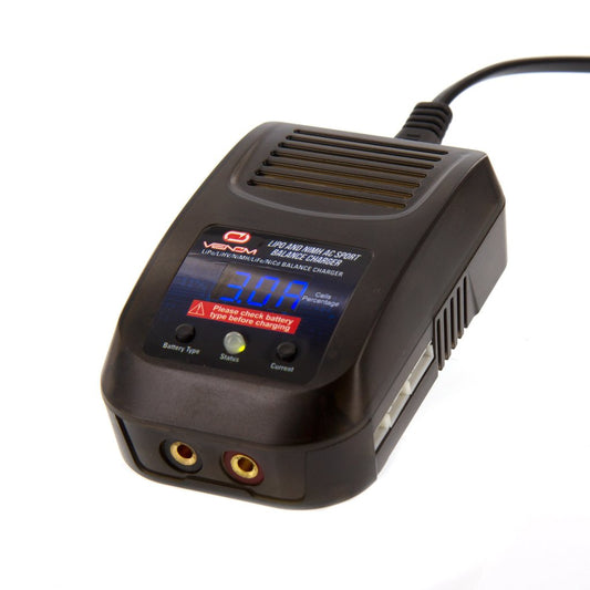 Sport 20W AC 3A LiPo, LiHV, LiFe, NiMH & NiCd RC Battery Balance Charger