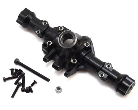 Yeah Racing Traxxas TRX-4 Alloy Rear Axle Housing (Black) (Titanium Coated)